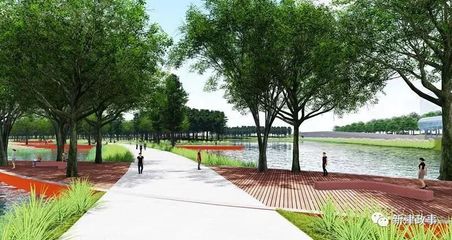 新津紅石涵養濕地景觀工程進展順利，生態畫卷徐徐展開